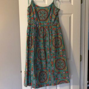 NWT J. Crew Drake’s Elephant Dress, Size 8